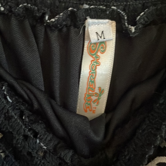 Medium black and cream lace maxi skirt - Picture 5 of 5